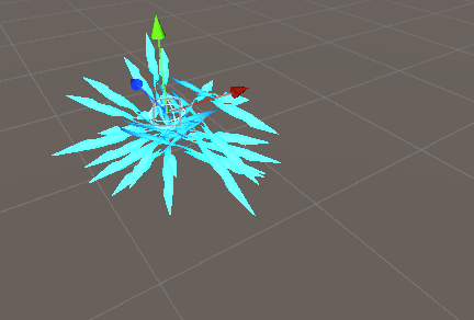 HitParticle 在 Unity 中的正常效果